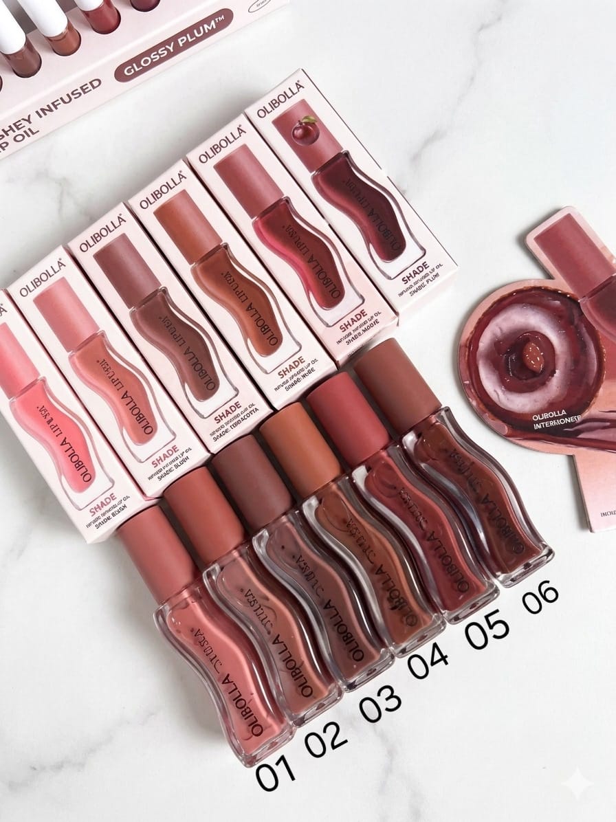 Olibolla Honey Infused Glossy Lip Oil image 04