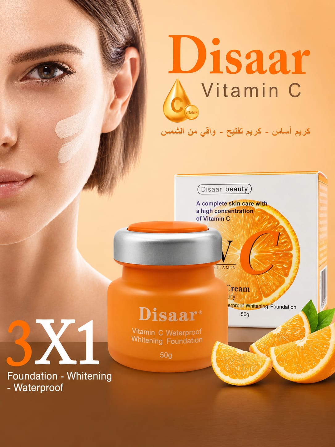 Disaar Vitamin C Foundation 50g