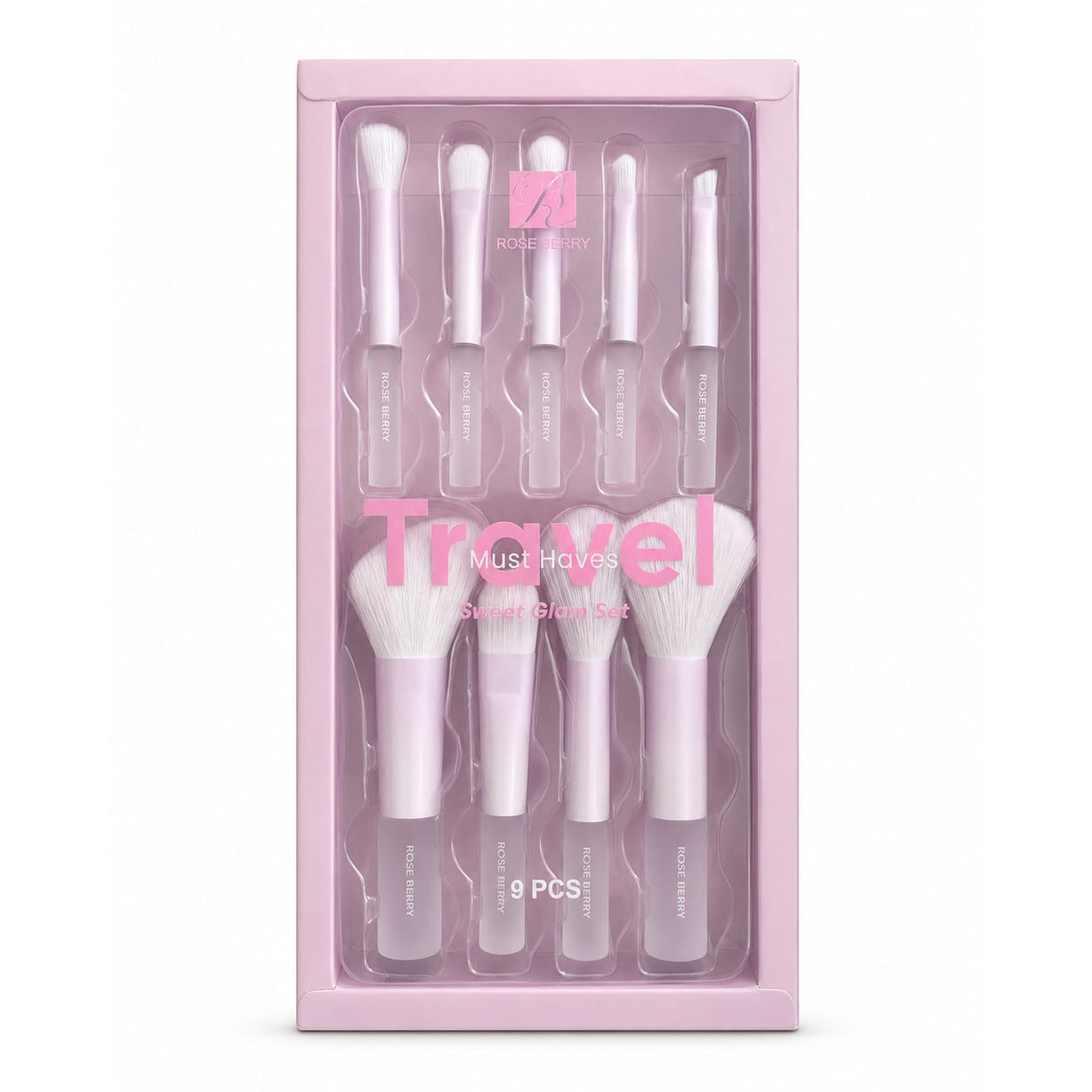 RoseBerry Travel Must Have Sweet Glam Set 9pcs product image