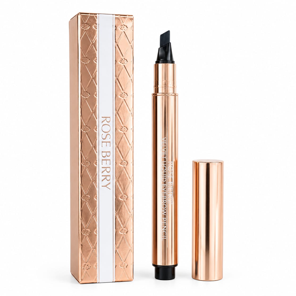 RoseBerry Lasting Velvet Eyebrow Pencil shade detail