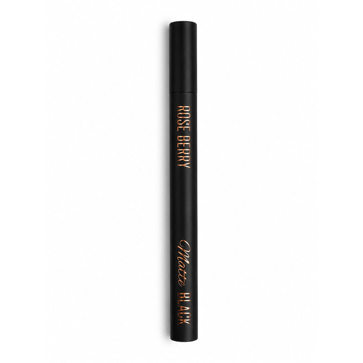 Rose Berry Matte Black makeup product packaging