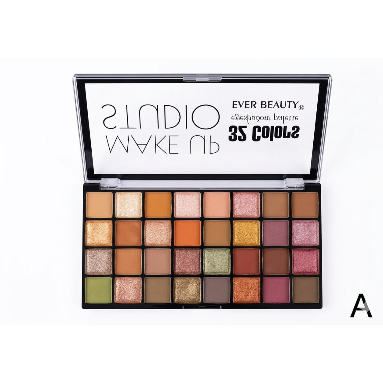 Ever Beauty 32 Colors Eyeshadow Palette shade colors