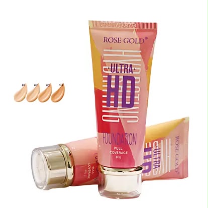 Rose Gold Hydrating Ultra HD Full Coverage Foundation