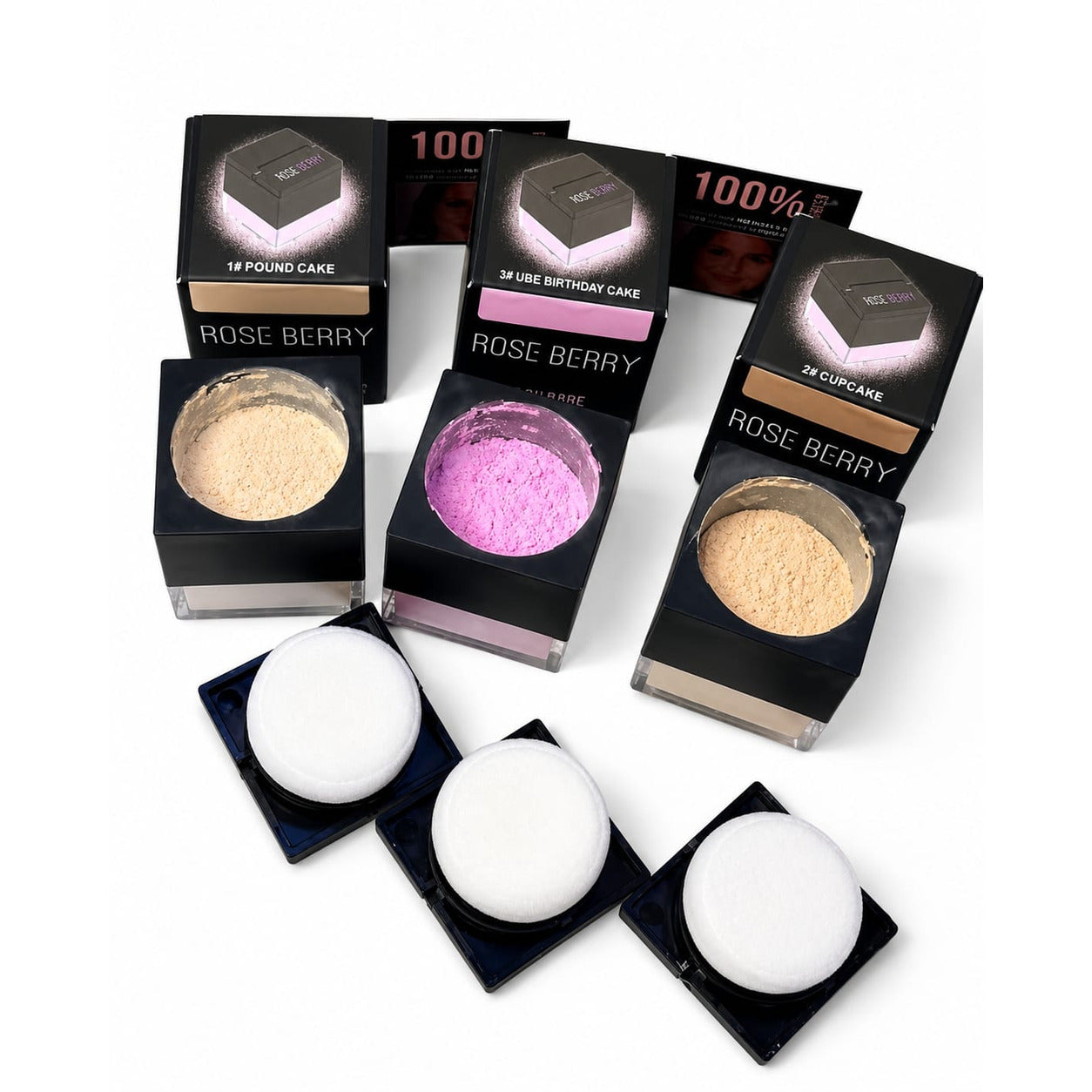 RoseBerry Easy Bare Mini Baking & Setting Powder