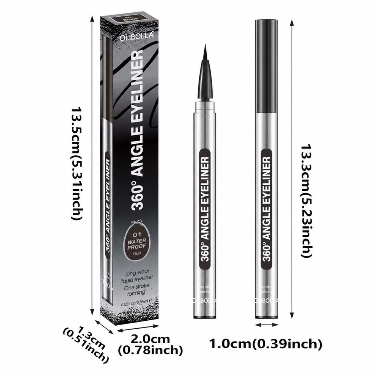 Olibolla 360° Waterproof Liquid Eyeliner