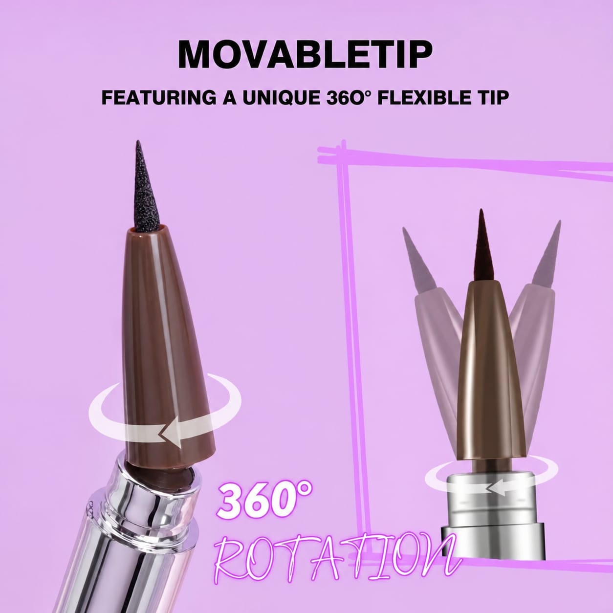 Olibolla 360° Waterproof Liquid Eyeliner
