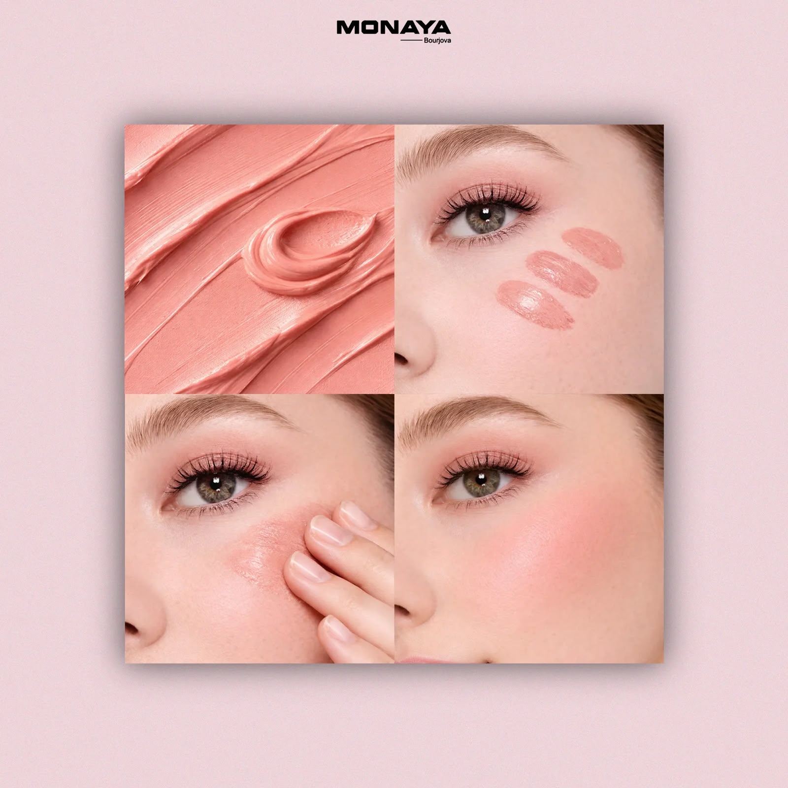 Monaya Multi-Use Cream Blush Stick