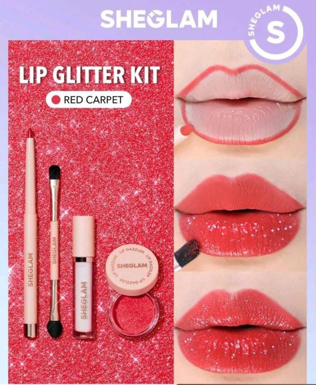 SHEGLAM Lip Dazzler Glitter Kit – product image 3 | صورة المنتج 3