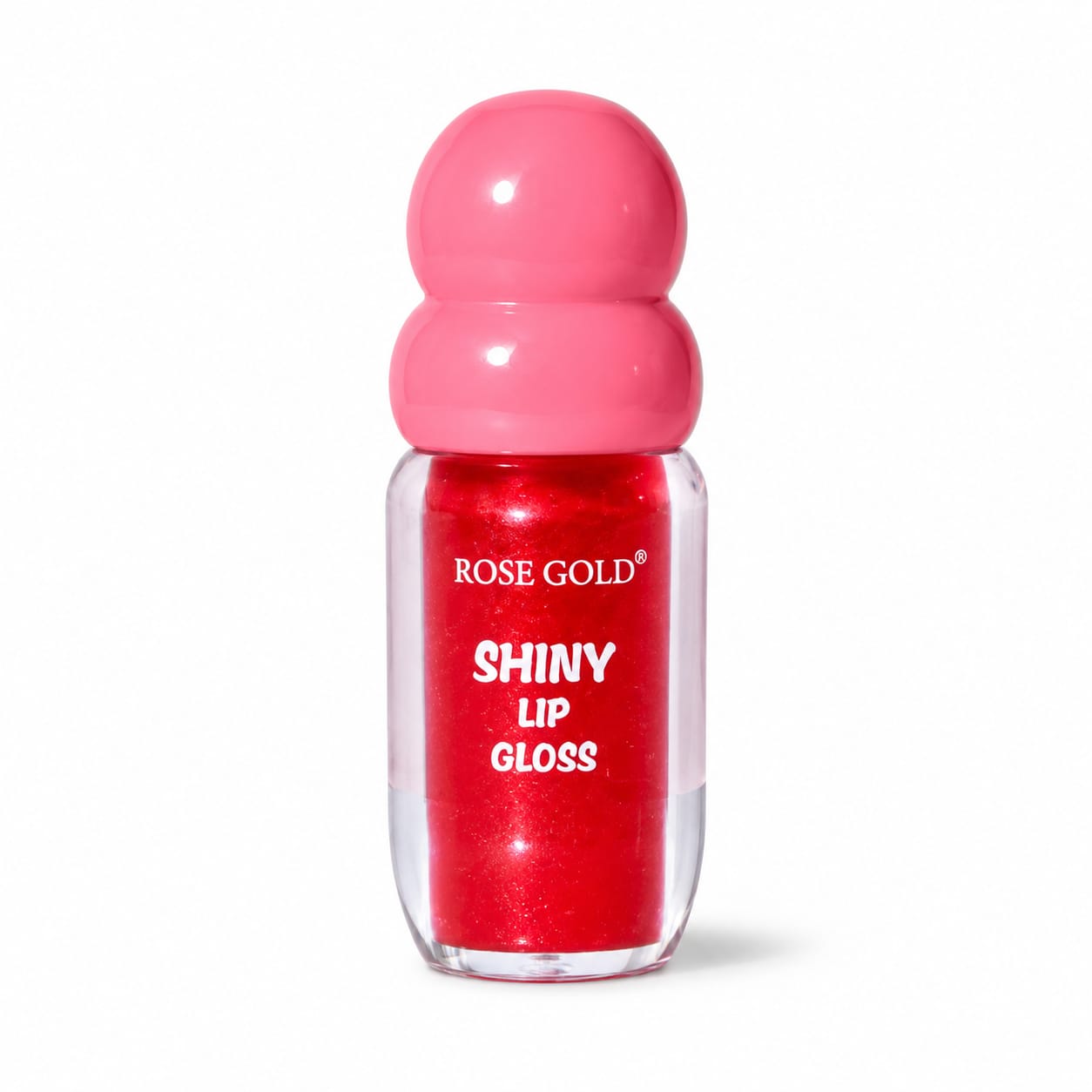 Rose Gold Shiny Lip Gloss shade detail