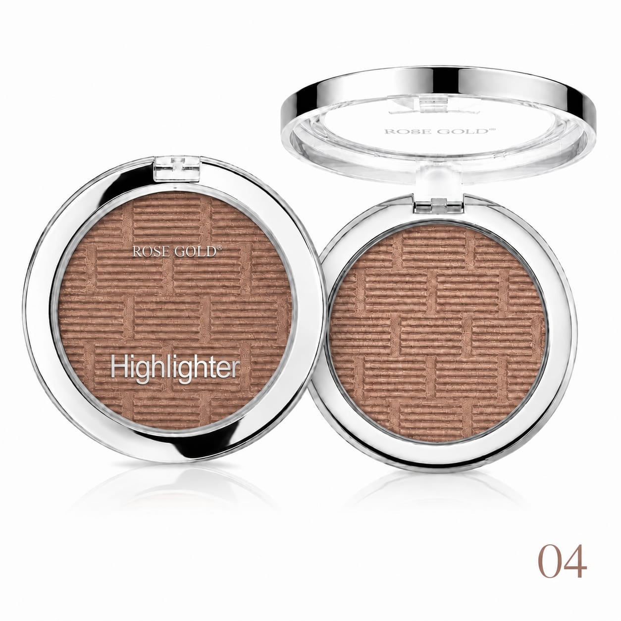 Rose Gold Highlighter packaging