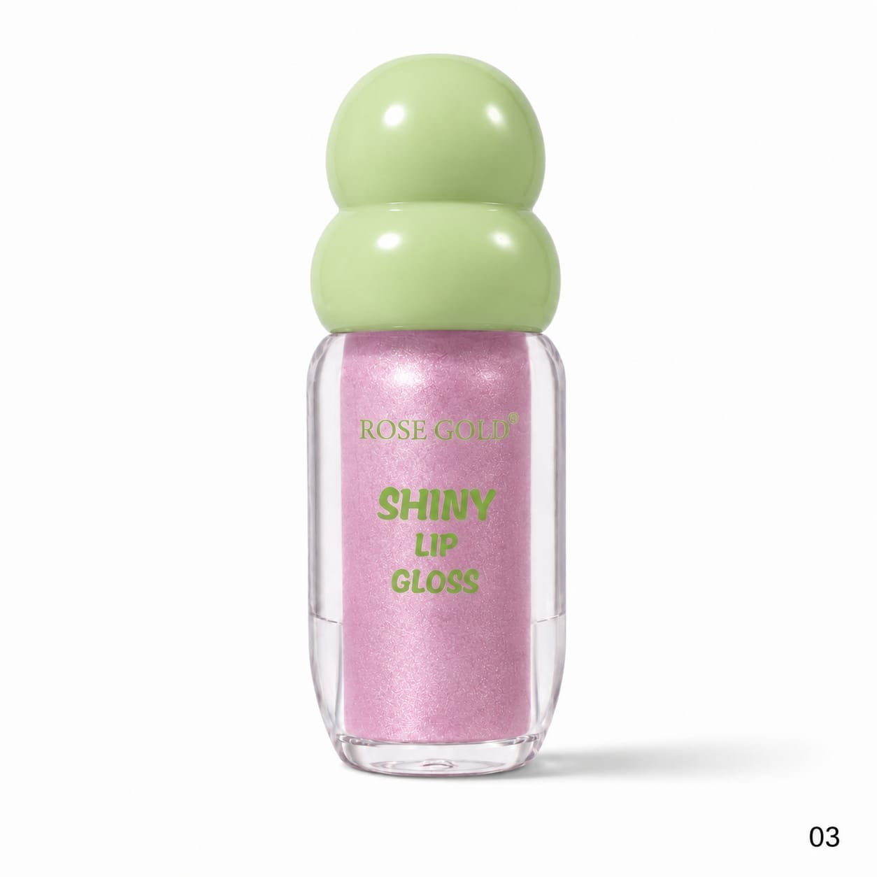 Rose Gold Lip Gloss shade