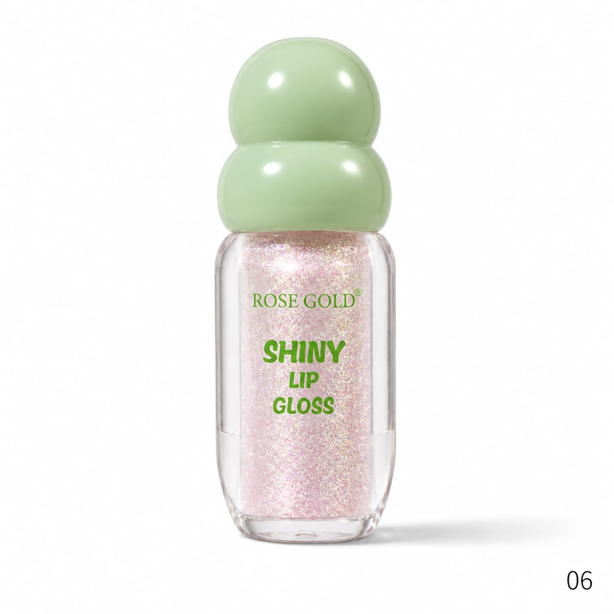 Rose Gold Lip Gloss packaging