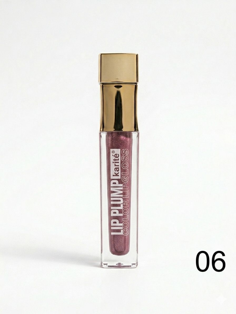 Karite Lip Plump Gloss glossy finish