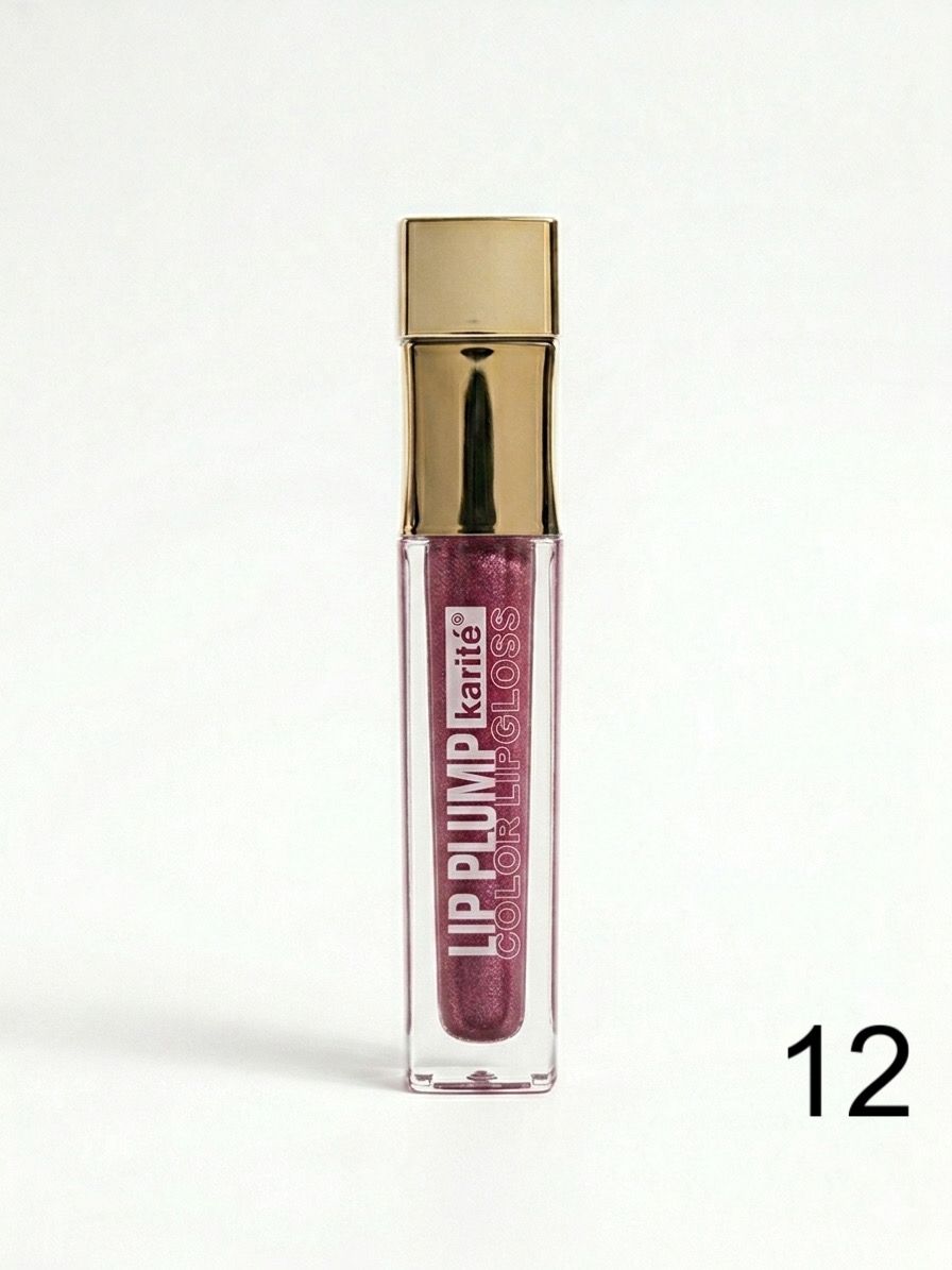 Karite Lip Plump Color Lip Gloss shade range