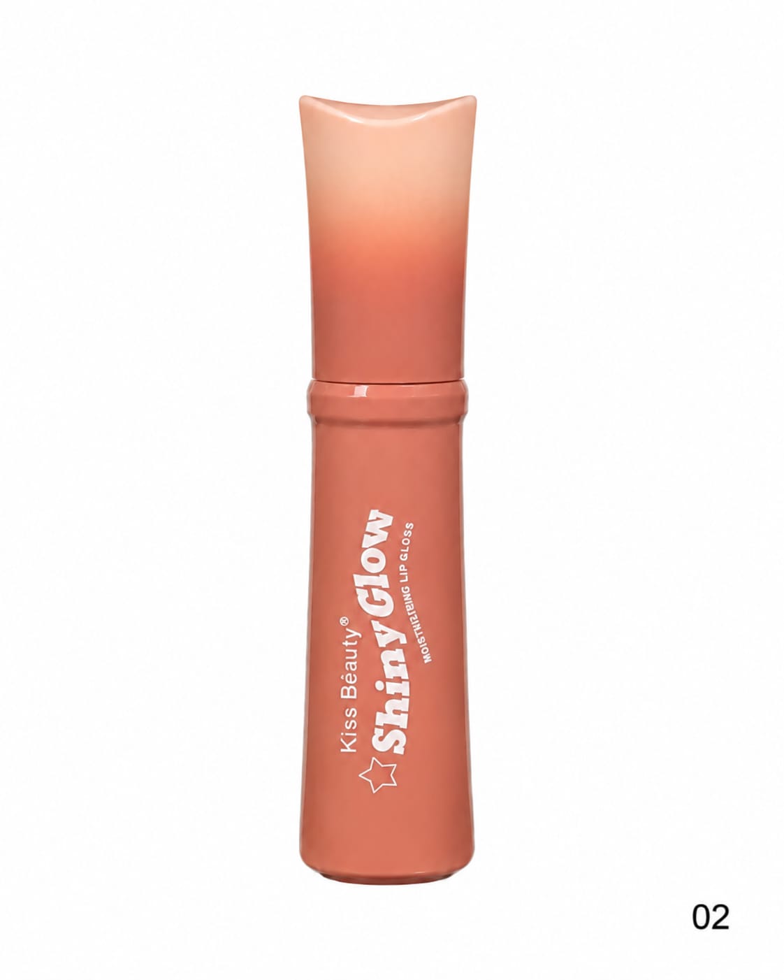Kiss Beauty Shiny Glow Lip Gloss shade detail