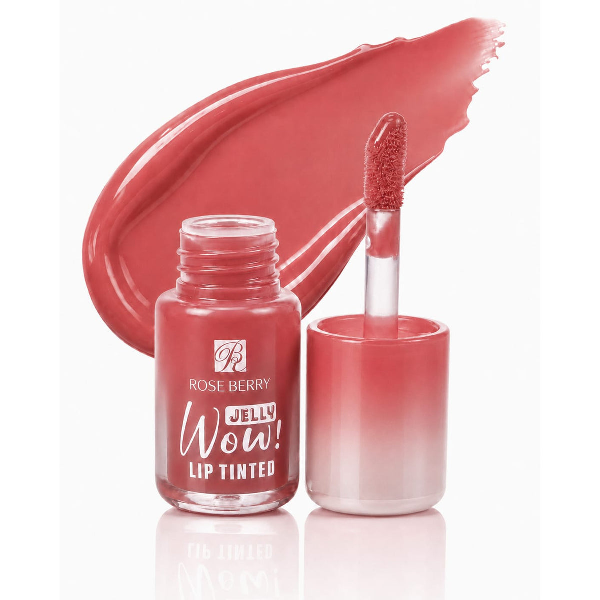 RoseBerry Jelly Wow Lip Tint shade detail