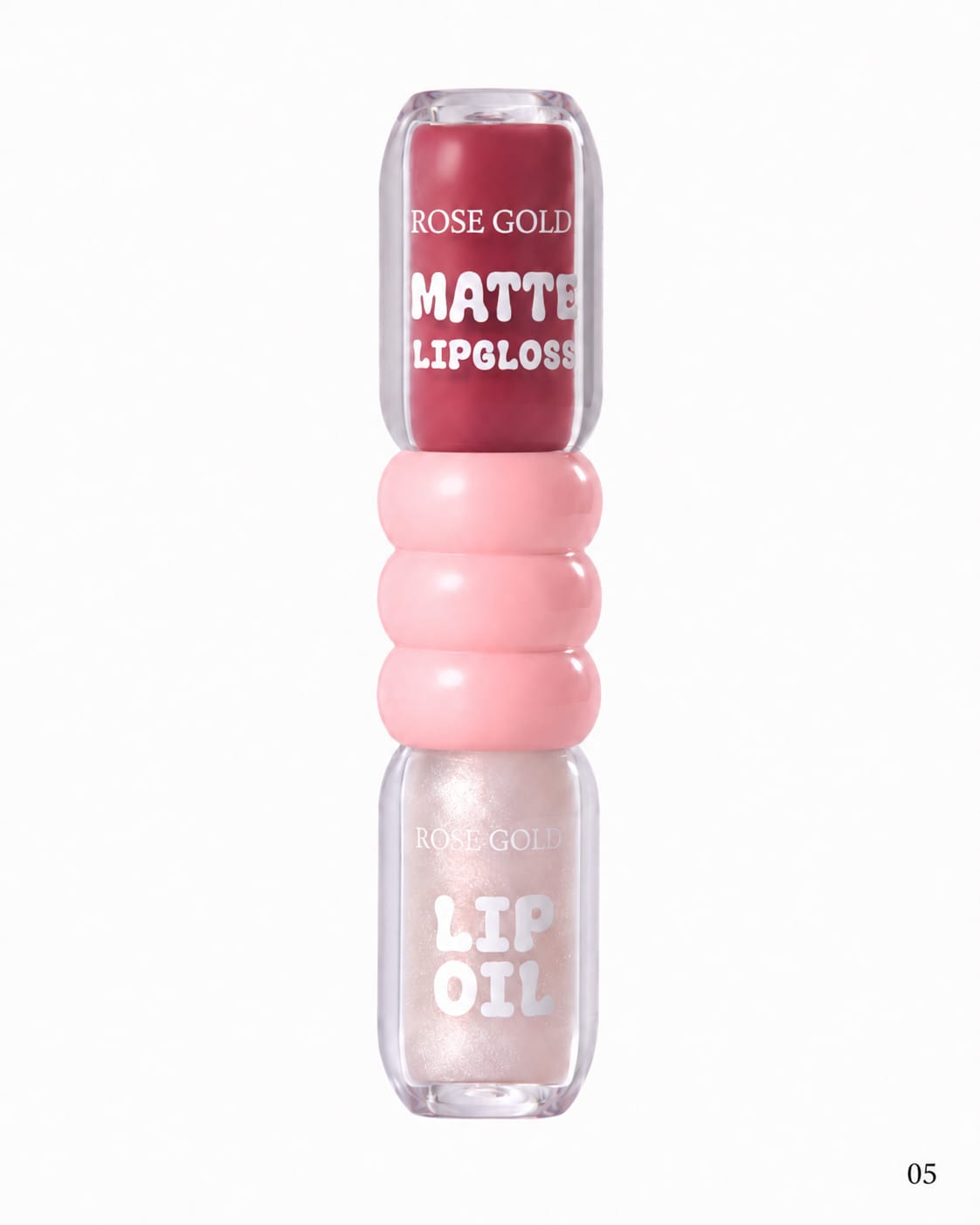 Rose Gold Lip Gloss and Lip Oil product detail