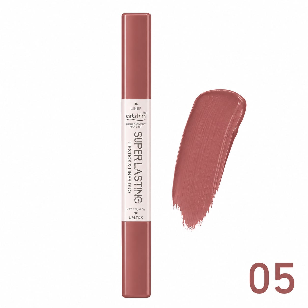 Artskin Super Lasting Lipstick & Lip Liner Duo