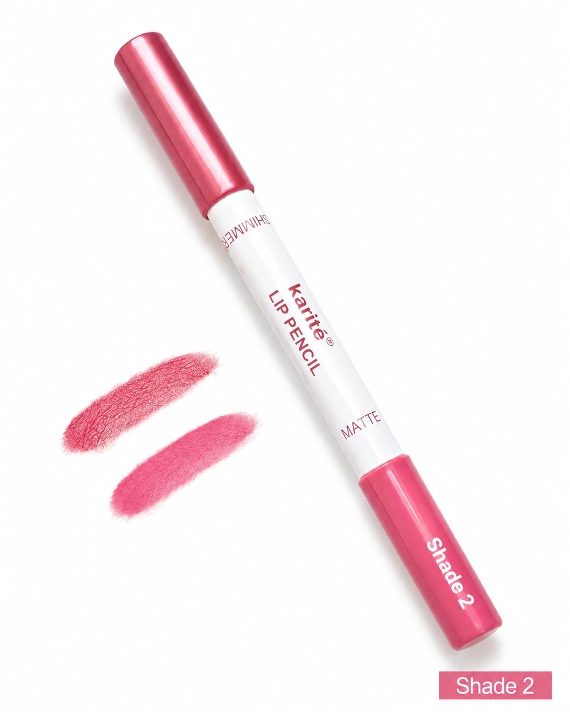 Karite Lip Pencil shimmer and matte side detail