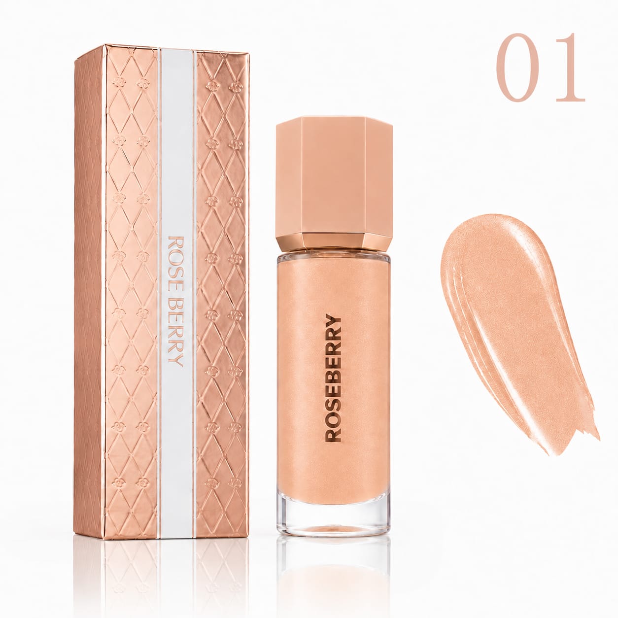 RoseBerry Liquid Highlighter Glow Mixer