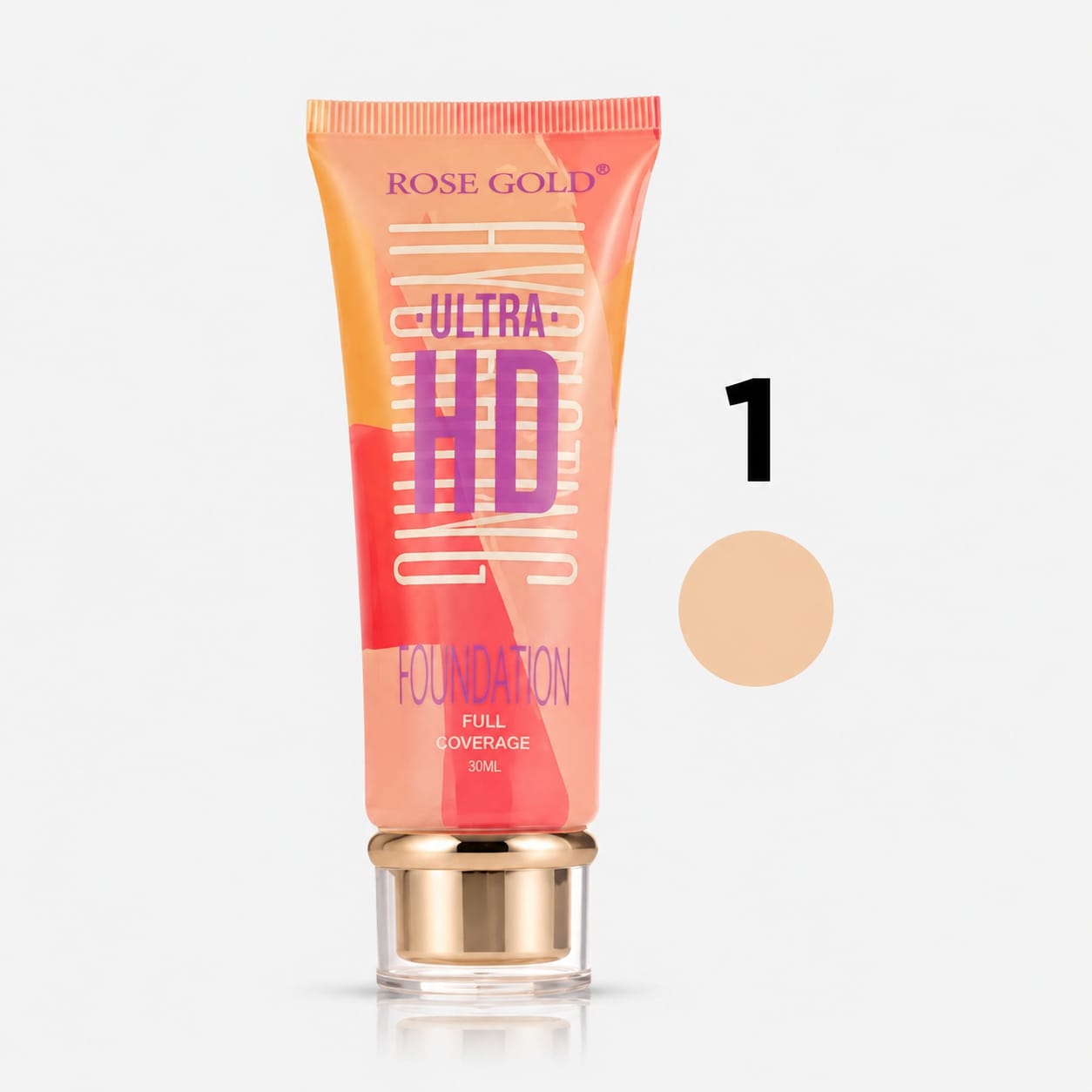 Rose Gold Hydrating Ultra HD Full Coverage Foundation