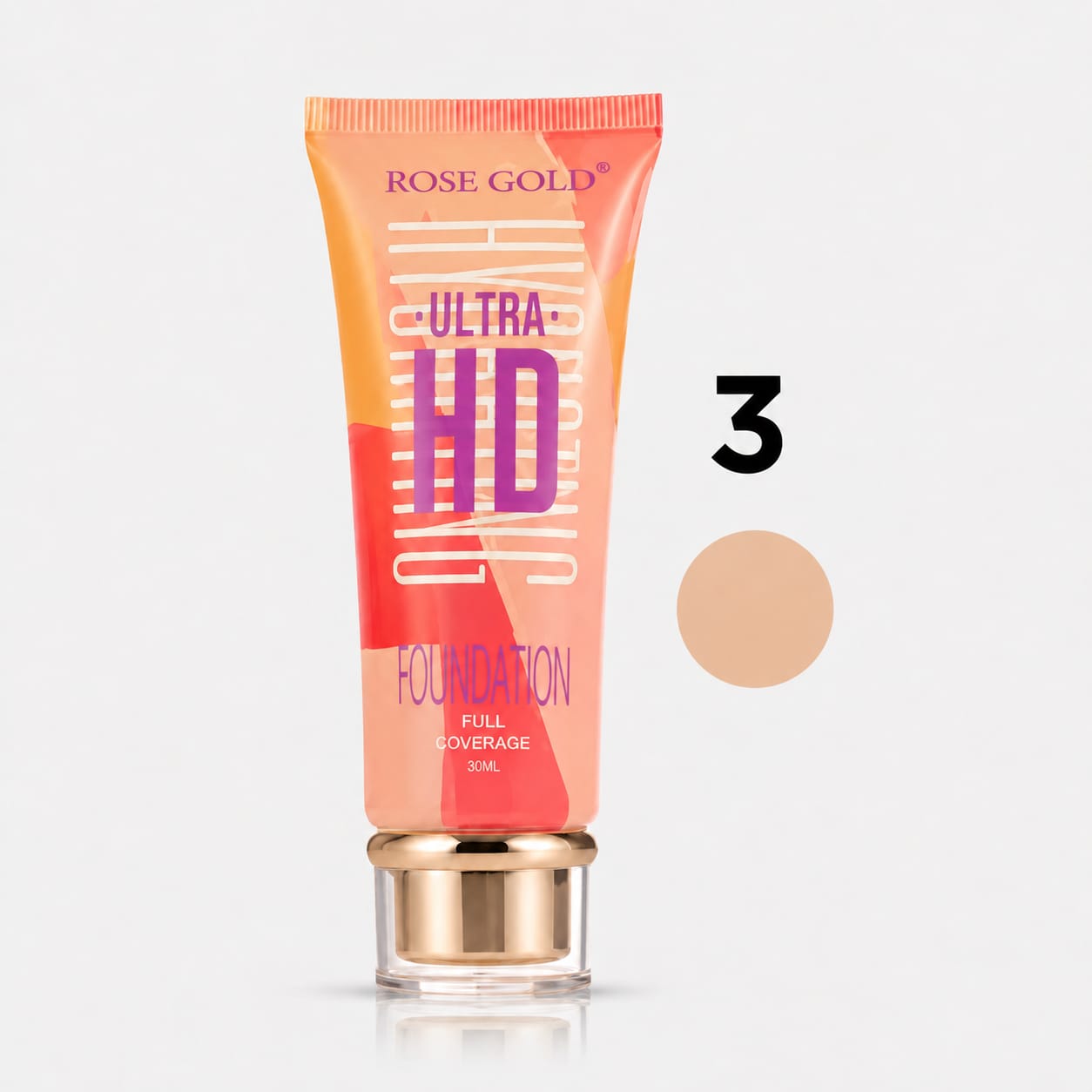 Rose Gold Hydrating Ultra HD Full Coverage Foundation