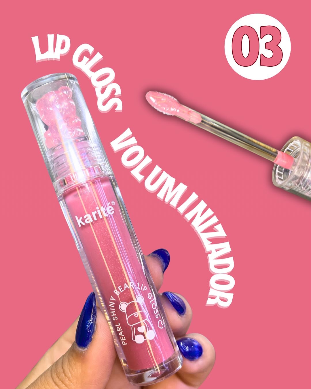 Karité Pearl Shiny Bear Lip Gloss