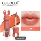 Olibolla - Rabbit Edition Mirror Lip Glaze, Jelly-like Hydrating Finish, Transfer-Proof and… product image 4