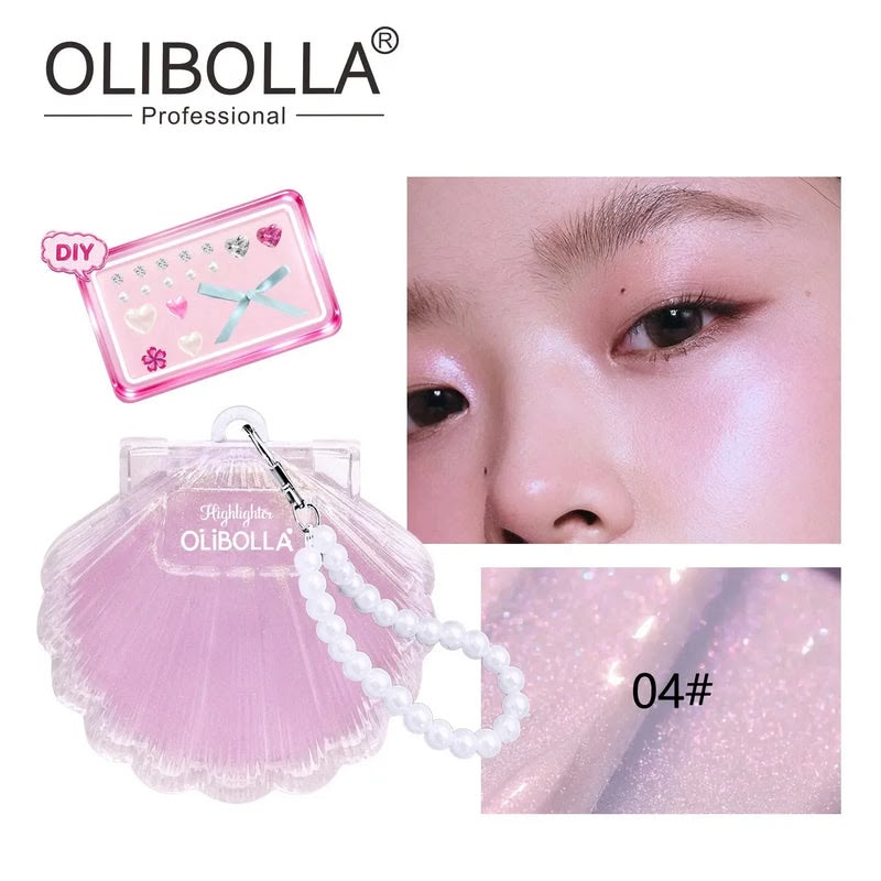 Olibolla Shell Bling 3D Highlighter Blush