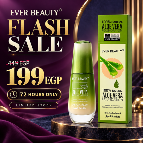 Ever Beauty Aloe Vera Foundation Flash Sale