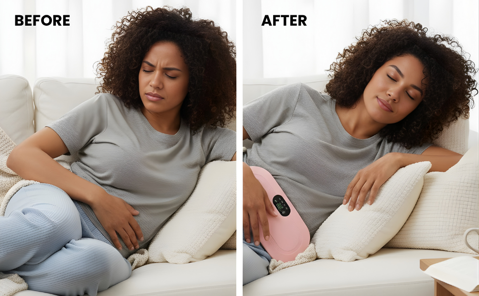 ANTIL'S portable heating pad lifestyle image