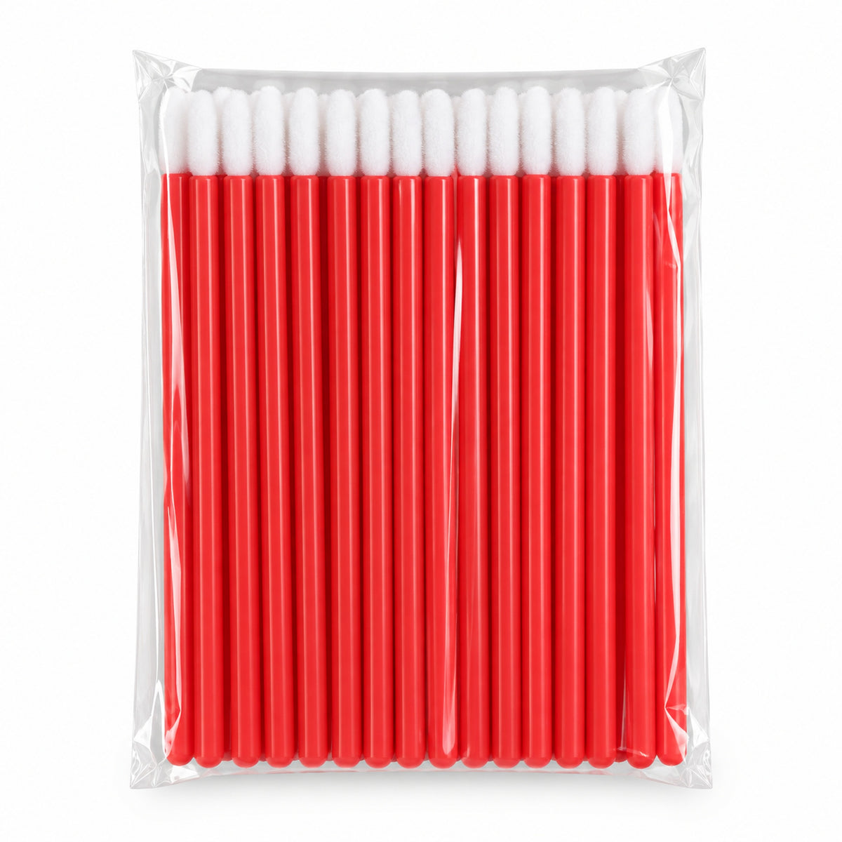Disposable cotton applicators red pack