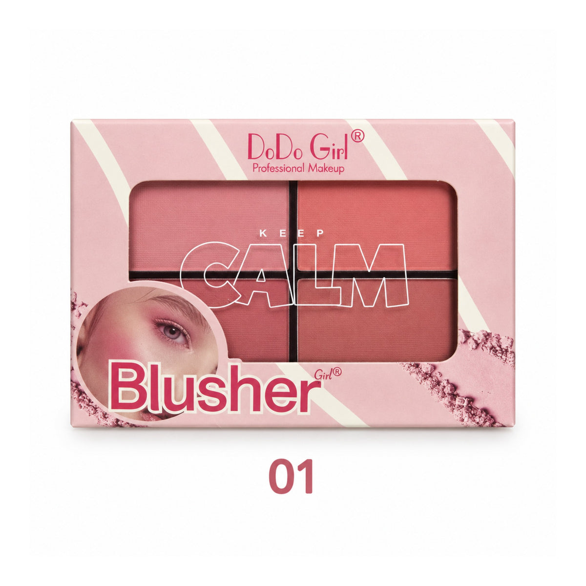 Dodo Girl Blusher palette shade 01