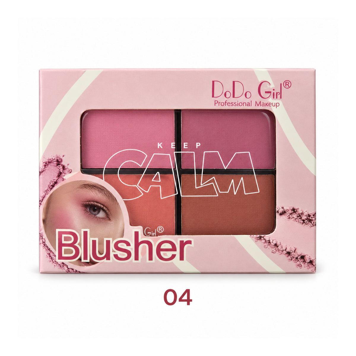 Dodo Girl Blusher palette shade 04