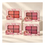 Dodo Girl Blusher shades 01 to 04 editorial