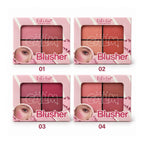 Dodo Girl Blusher palettes shades 01 to 04