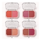 Dodo Girl Hello Honey Blusher open palettes shades 01 to 04