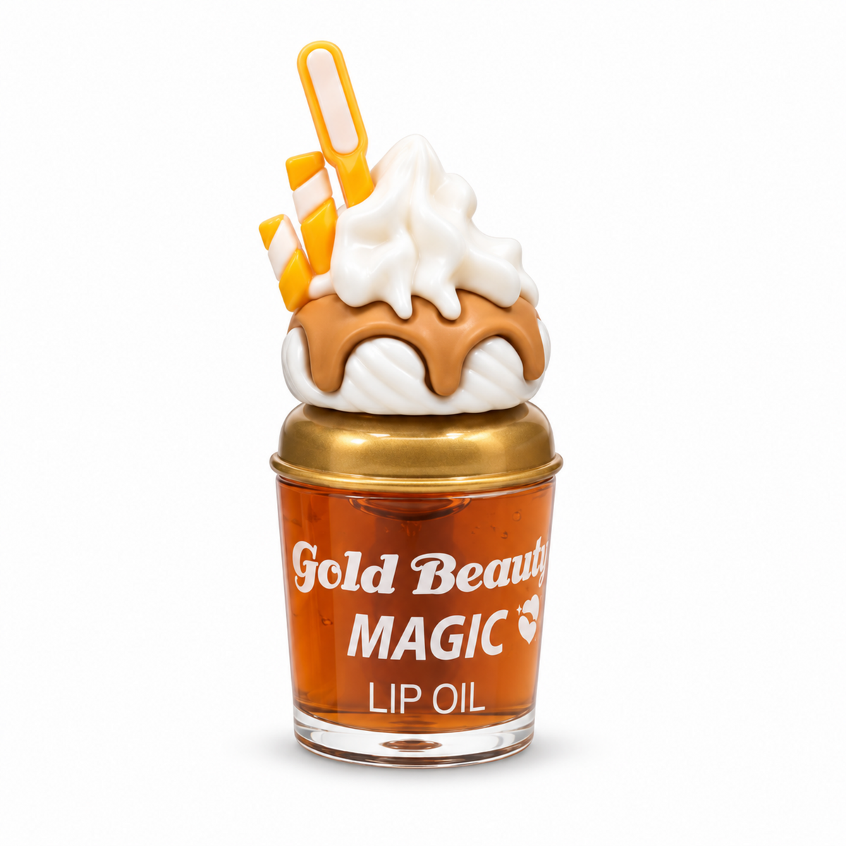 Gold Beauty Magic Lip Oil A178 Caramel | زيت شفاه جولد بيوتي كراميل