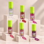 Gulf Girl FAT Oil Lip Drip six shade editorial