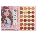 Marom BELZGMEE multi-layered makeup palette featuring vibrant eyeshadows, blush, and highlighter in a fun case