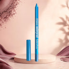 Marom EVER BEAUTY waterproof eye contour pencil in vibrant blue, featuring a creamy, long-lasting smudge-proof formula.