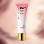 Marom Ever Beauty Cheek Kiss liquid blush in shade 05 Strawberry Cream, a matte, waterproof formula in a tube.