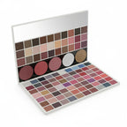 Marom Might Cinema professional eyeshadow palette with 105 matte and shimmer shades in a white case with a mirror.