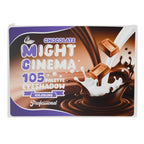 Marom Might Cinema professional eyeshadow palette with 105 rich matte and shimmer shades in chocolate-themed packaging