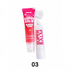 Marom Pops! Mini Tango Super Balm duo set featuring a pink mango kiwi squeeze tube and a white glossy butter balm stick