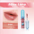 Marom Miss Lara hydrating lip gloss serum in shade 04 with high-shine finish and applicator wand