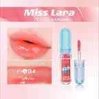 Marom Miss Lara hydrating lip gloss serum in shade 03, featuring a high-shine finish and a precise applicator wand.