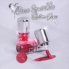 Marom Olibolla Glossy Lip Tint with fine sparkle and water glow finish in a vibrant pink shade