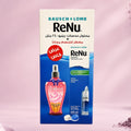 Marom Bausch + Lomb ReNu MultiPlus contact lens solution bundle with a complimentary Bodylicious Pink Vanilla body mist
