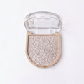 Marom ROMANTIC COLOR face palette with a shimmering textured highlighter powder in a compact case